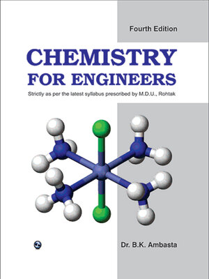 cover image of Chemistry for Engineers (M.D.U. Rohtak)
